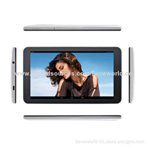7-inch MTK8382 tablet PC with MTK8382 Quad core, dual 3g calling GPS